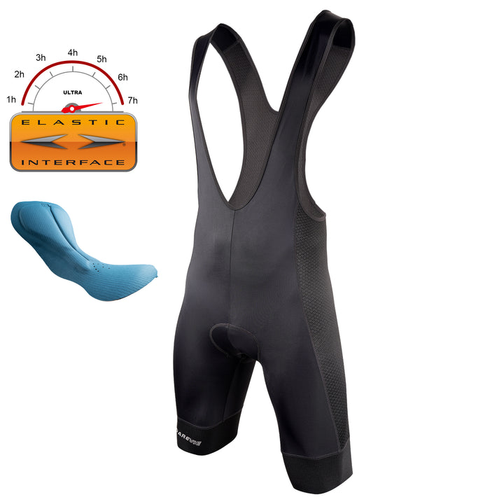 FISHSCALE BIB SHORTS- Italy Elastic Interface Pad