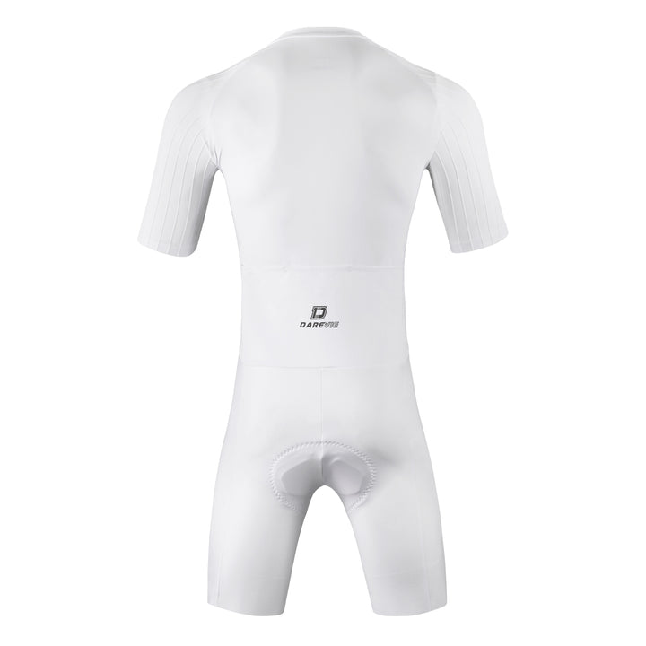 AERO WHITE SKINSUIT-Italy Elastic Interface Pad